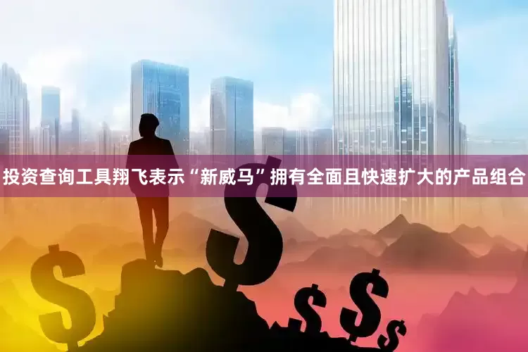 投资查询工具翔飞表示“新威马”拥有全面且快速扩大的产品组合
